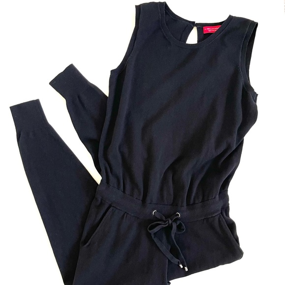 n:PHILANTHROPY Pants - n:PHILANTHROPY Black Sleeveless Knit Jumpsuit